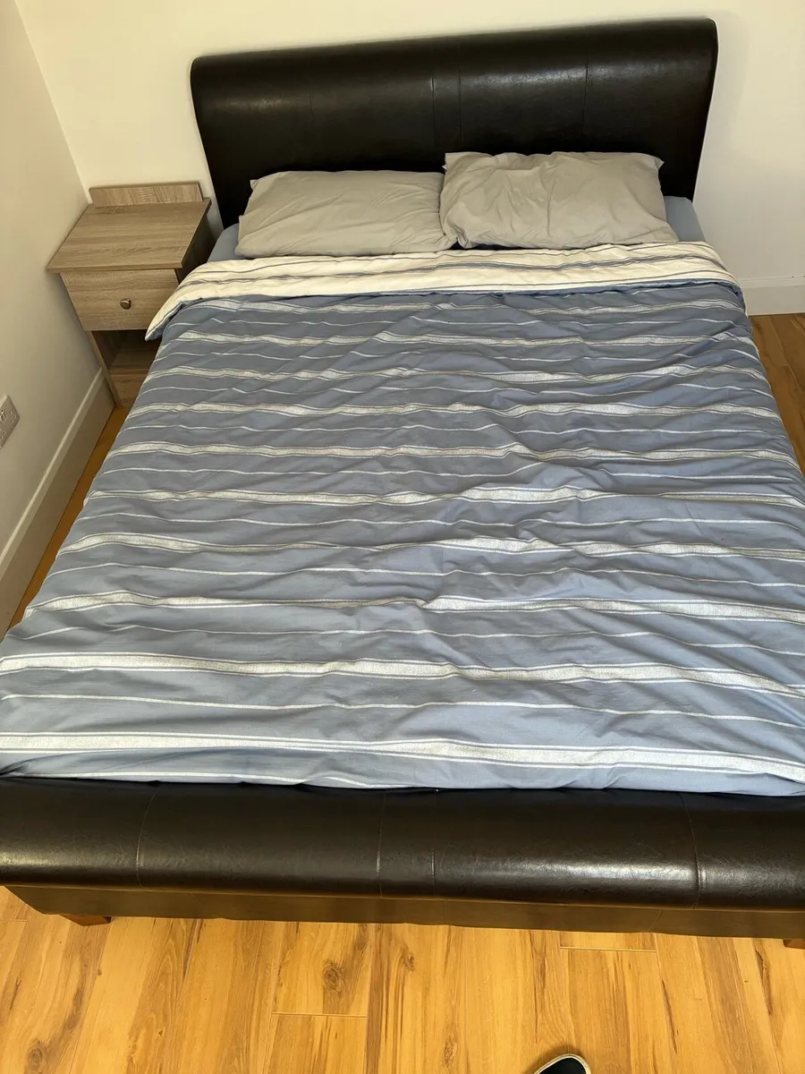 Leather Bed Frame - Image 3