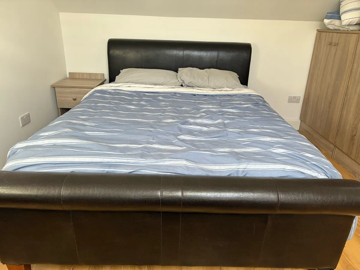 Leather Bed Frame - Image 2