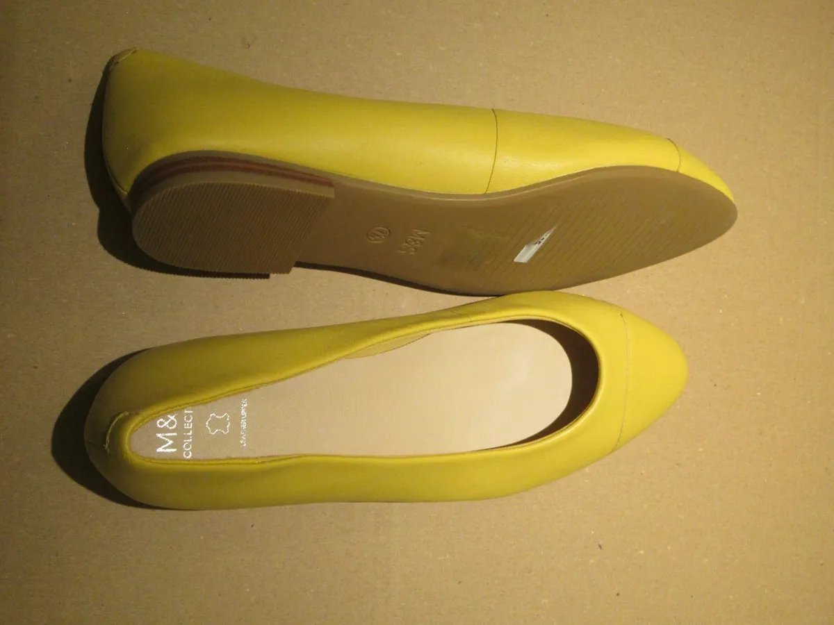 Leather shoes, sizes 7½, 8, 41 - Image 3