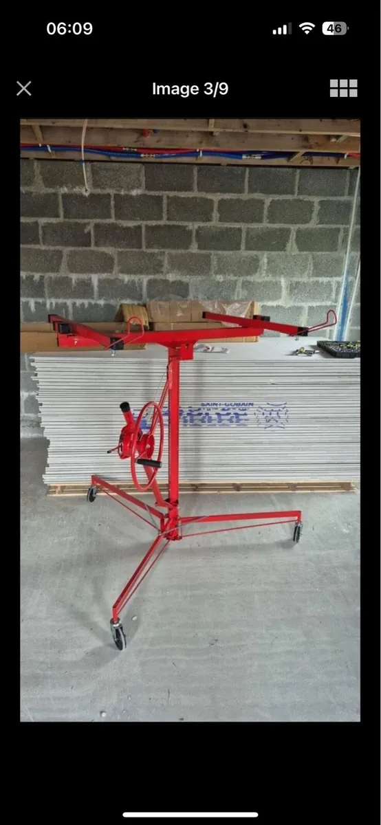 Plasterboard Hoist for 8*4 slabs - Image 1