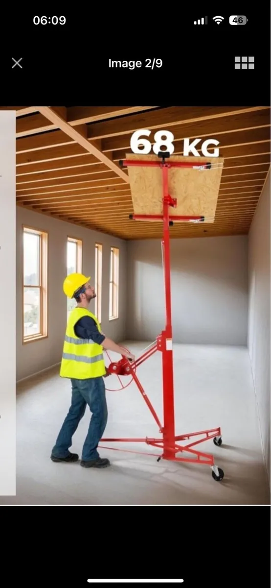 Plasterboard Hoist for 8*4 slabs - Image 2