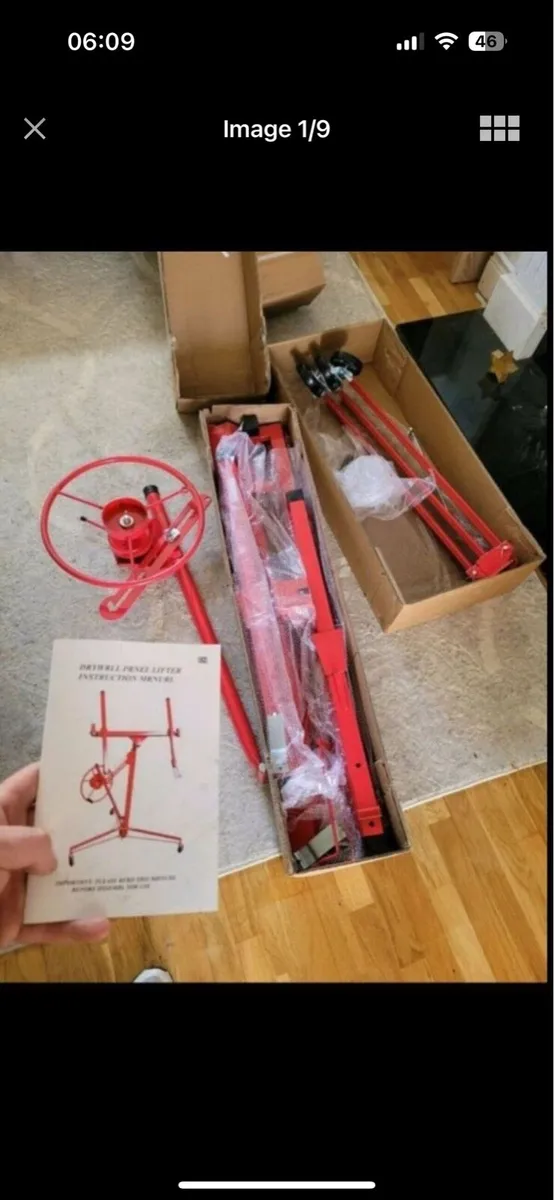 Plasterboard Hoist for 8*4 slabs - Image 3