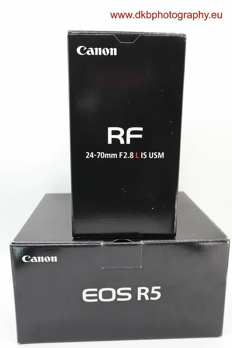 CANON EOS R5 CAMERA & RF 24-70mm F2.8L IS USM LENS - Image 1