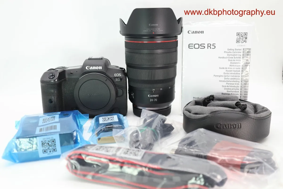 CANON EOS R5 CAMERA & RF 24-70mm F2.8L IS USM LENS - Image 3