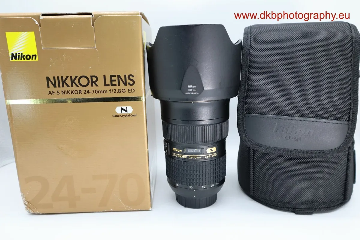 NIKON AF-S 24-70mm F2.8G ED (N) LENS #0247 - Image 1