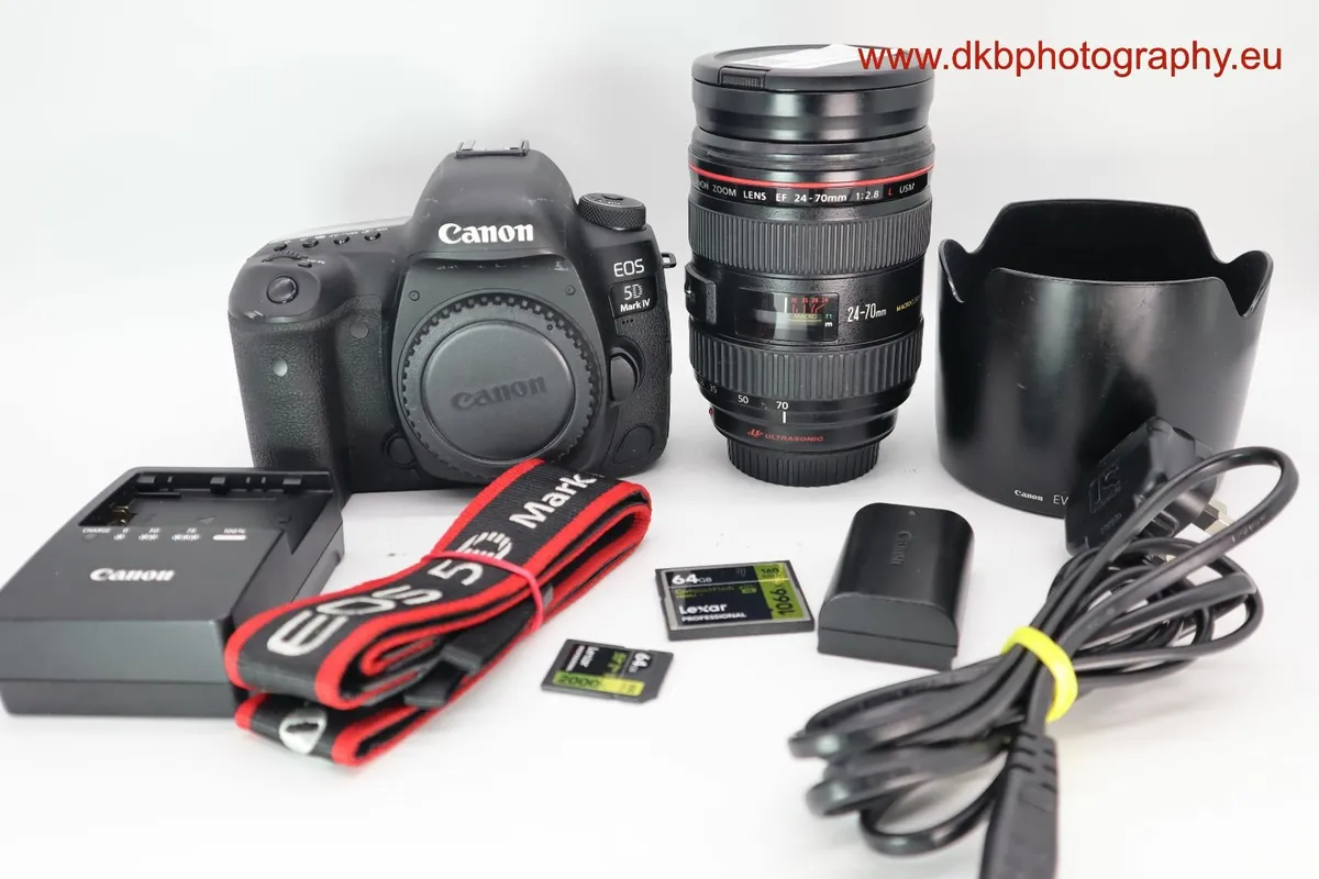 CANON 5D MK 4 & CANON EF 24-70mm F2.8L USM LENS - Image 1