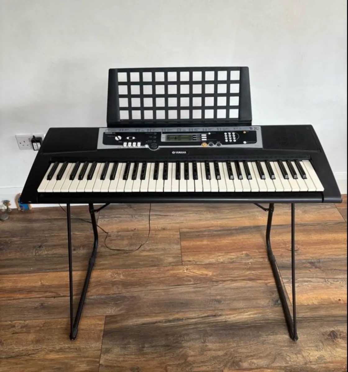 Yamaha Piano Keyboard with Stand - Image 2