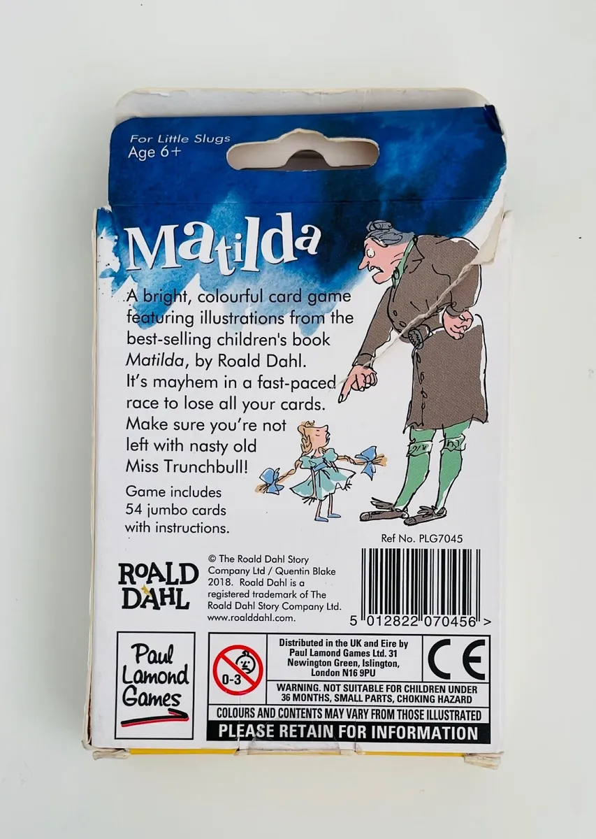 Matilda Card Game - Image 2
