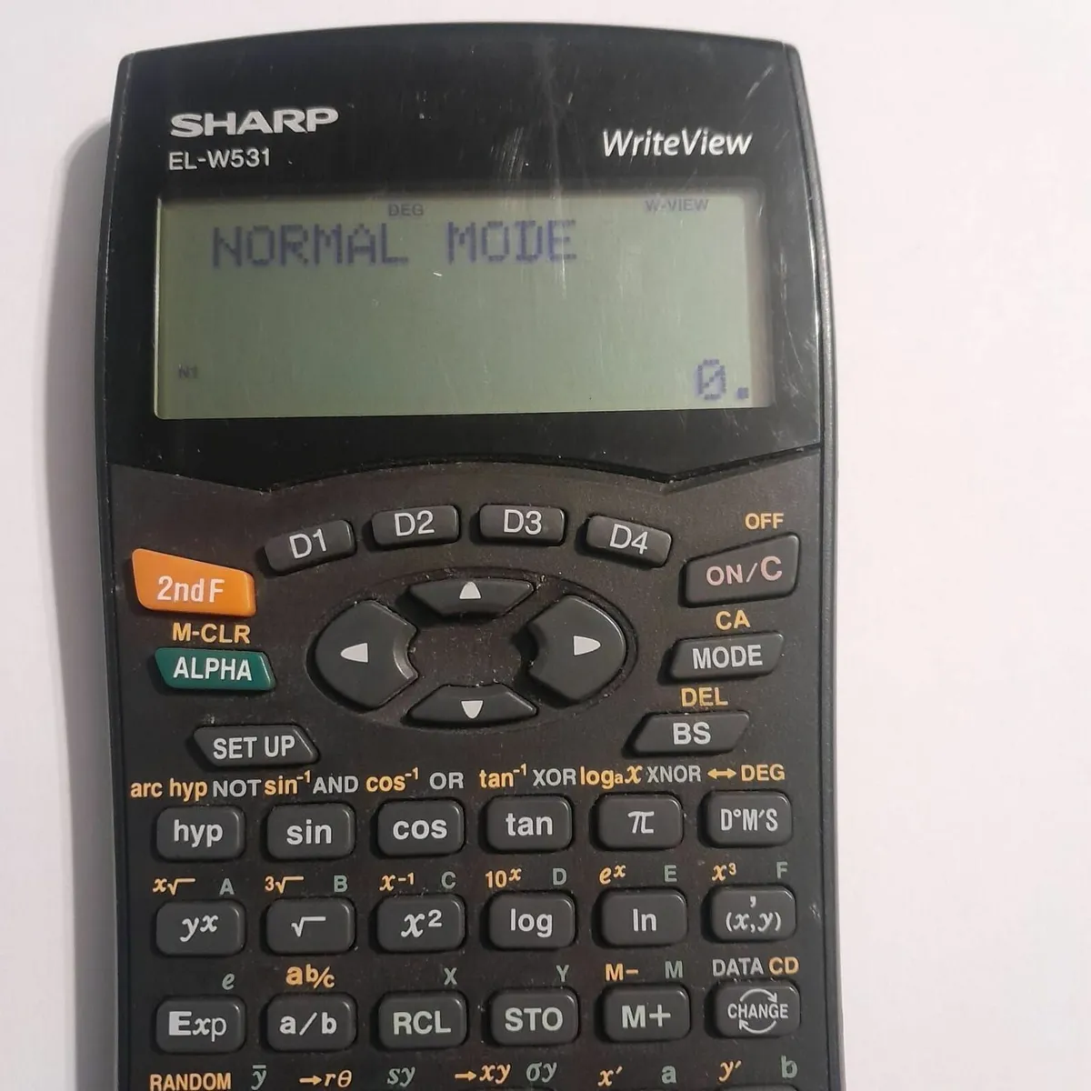 Sharp EL-W531 scientific calculator - Image 2