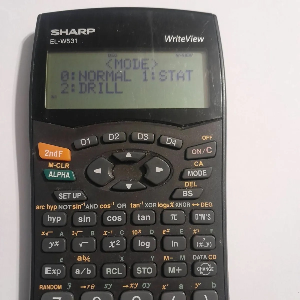 Sharp EL-W531 scientific calculator - Image 3