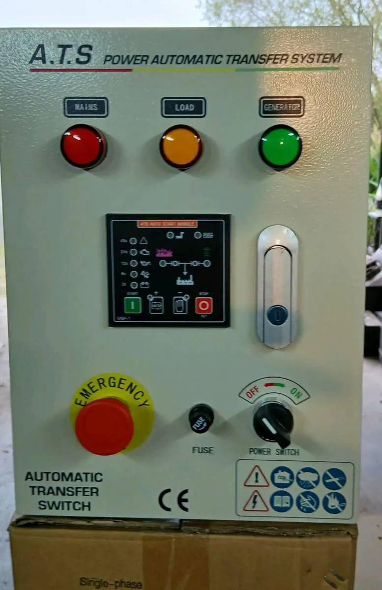 ATS CHANGEOVER SWITCH  FOR GENERATOR - Image 1