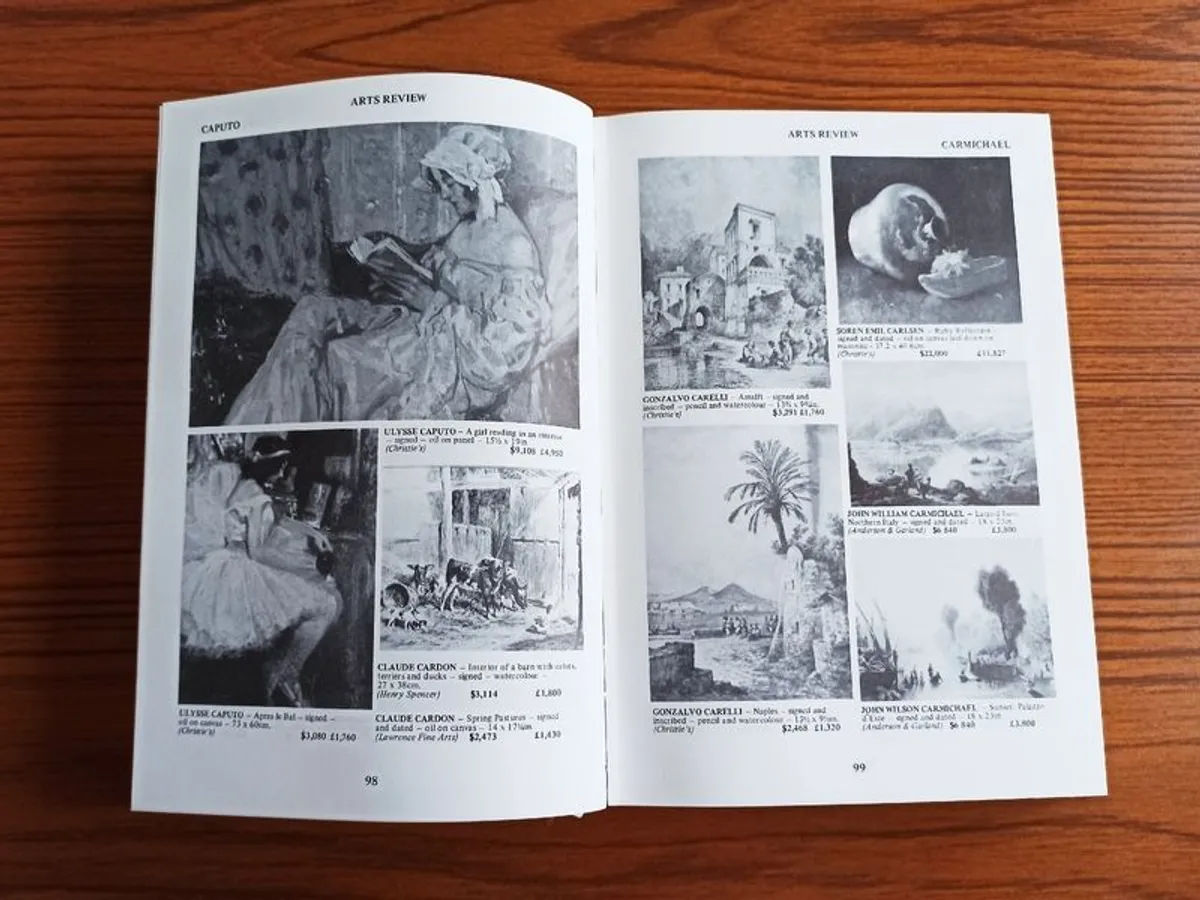 "The Lyle Official Arts Review 1990" by Tony  Curtis   hardcover - Image 4