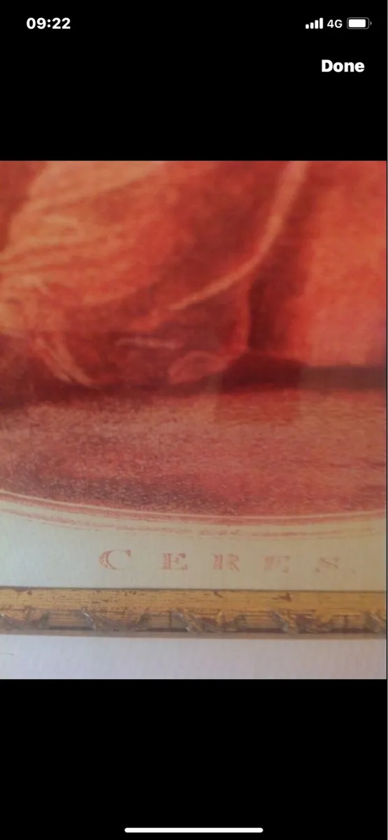 Large ‘Goddess of Agriculture’ Picture - Image 4