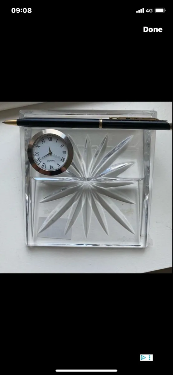 Waterford Crystal Desk Set - Image 3