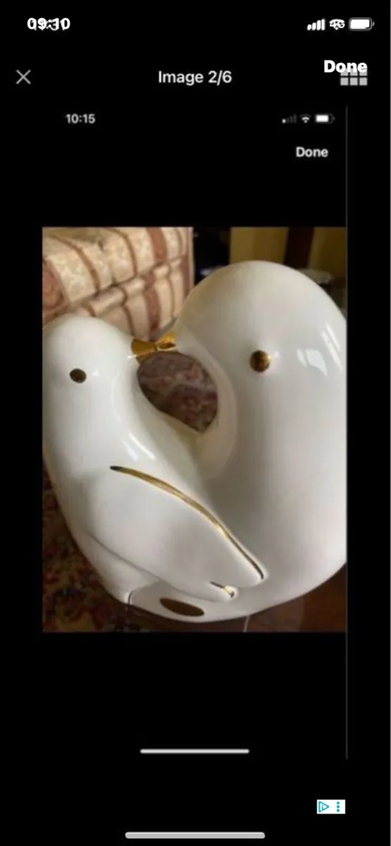 Ceramic Lovebirds - Image 2