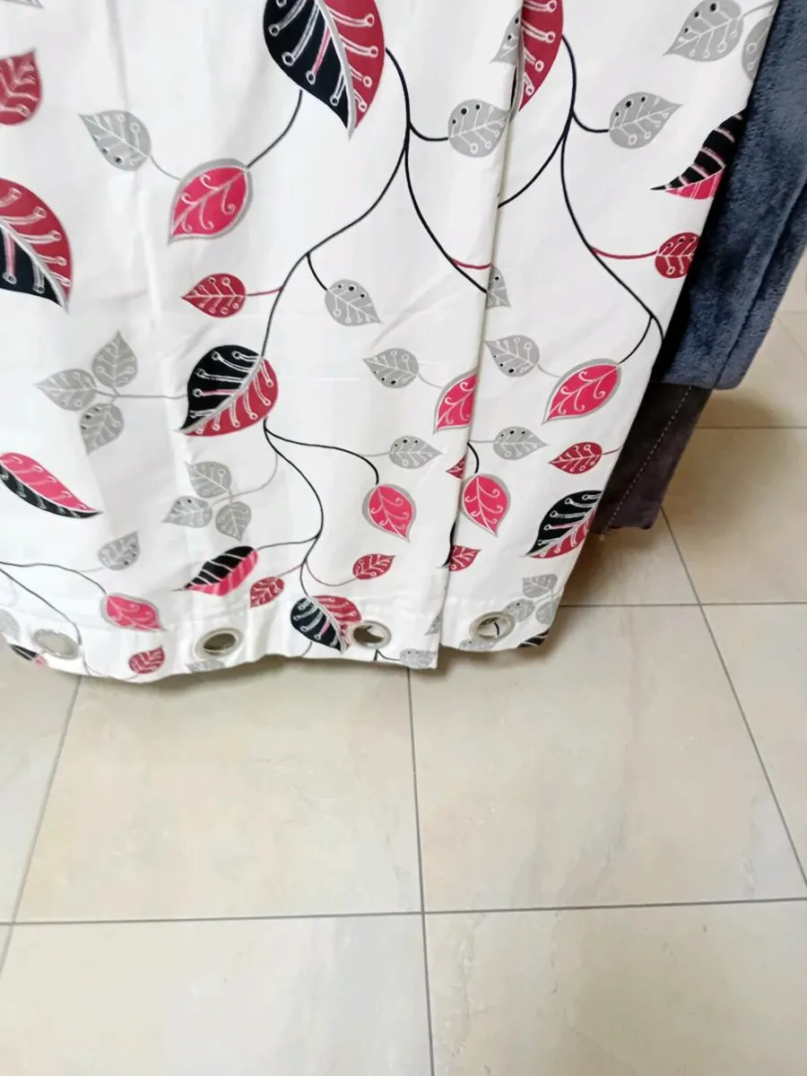 PAIR LINED CURTAINS NEW