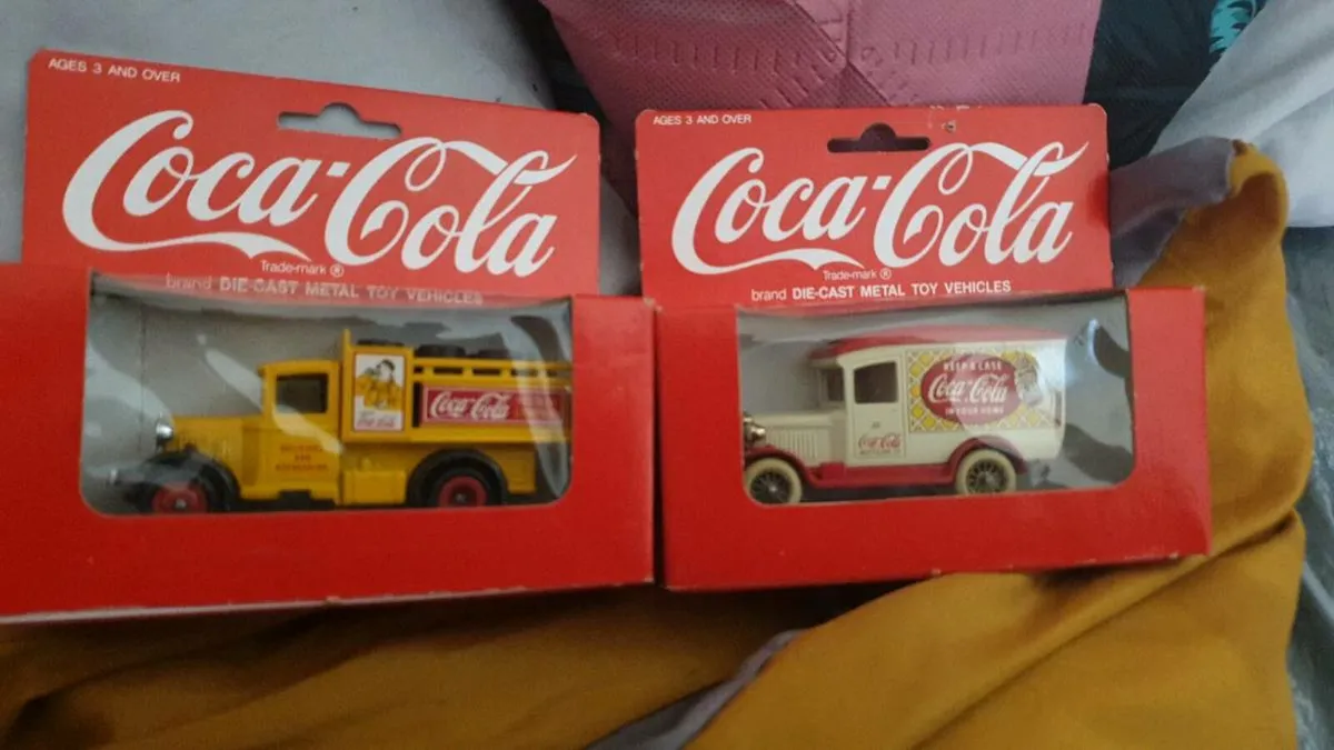 VINTAGE..COCA COLA DIE.CAST MODELS...