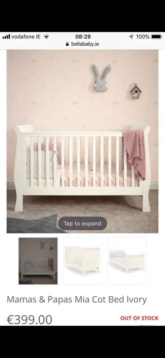 Cot bed - Image 1