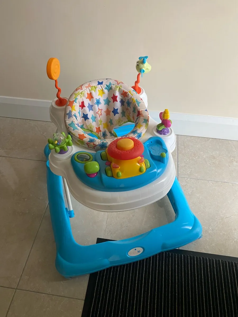 Baby walker and play gym - Image 1