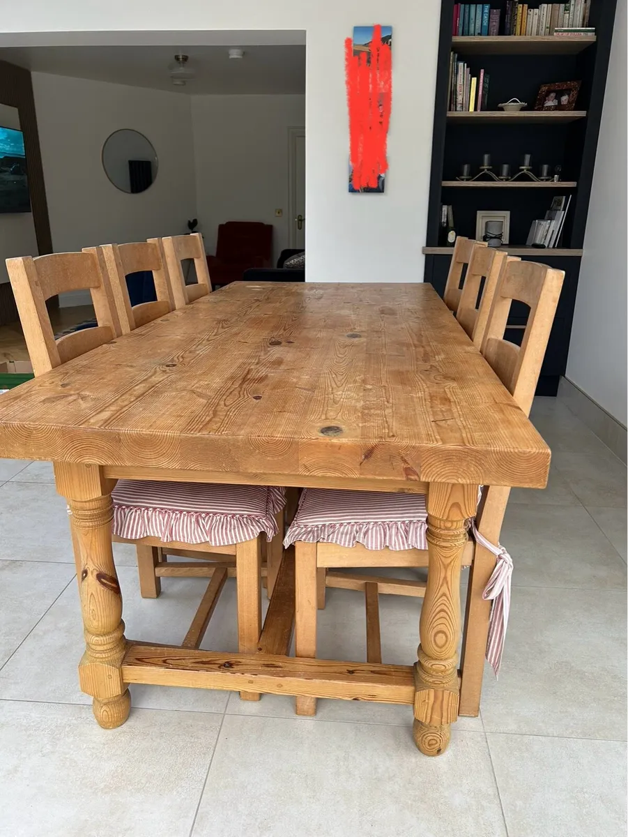 Dining Table and Chairs - Image 1