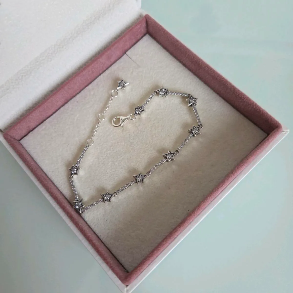 Pandora bracelet celestial stars ajustable size - Image 1