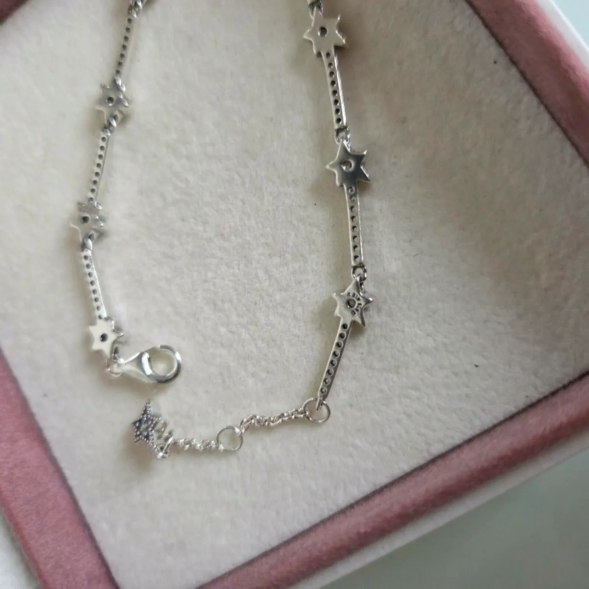 Pandora bracelet celestial stars ajustable size - Image 4