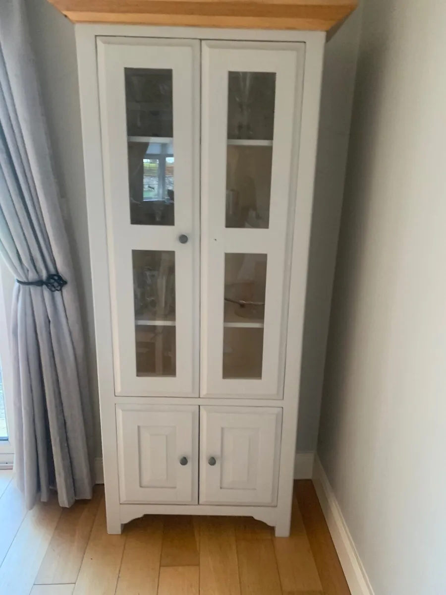 Dining room cabinet and bookcase - Image 1