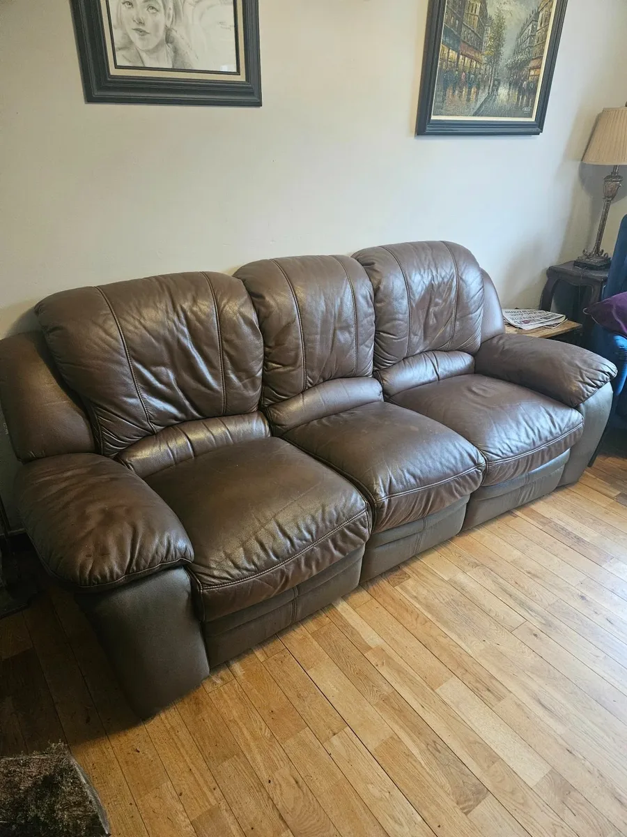 Couch and ×2 Armchairs - Image 1