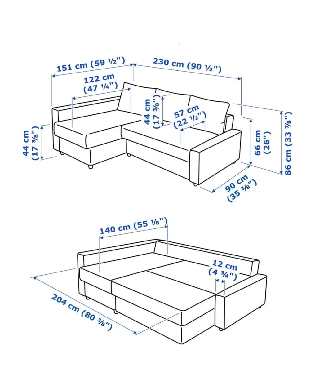 🛋️ IKEA FRIHETEN Corner Sofa Bed - Excellent! - Image 4