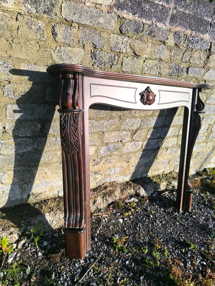 Mahogany fireplace - Image 4