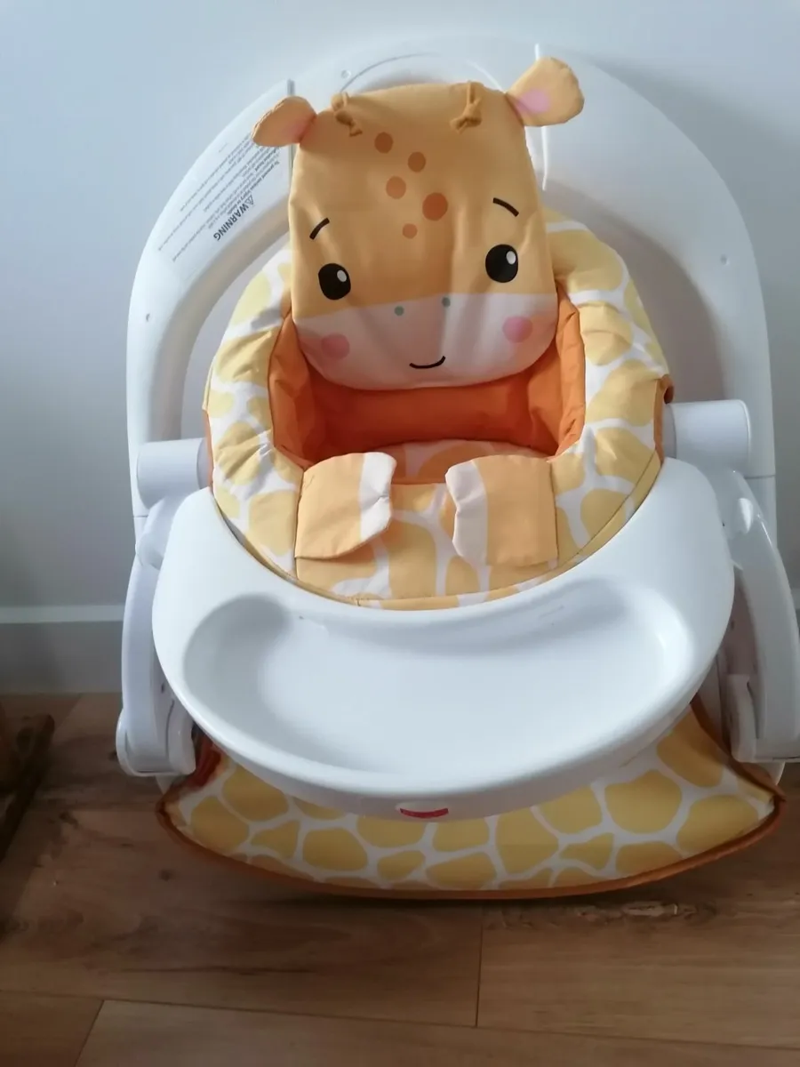 Fisher price giraffe sit me up seat - Image 1