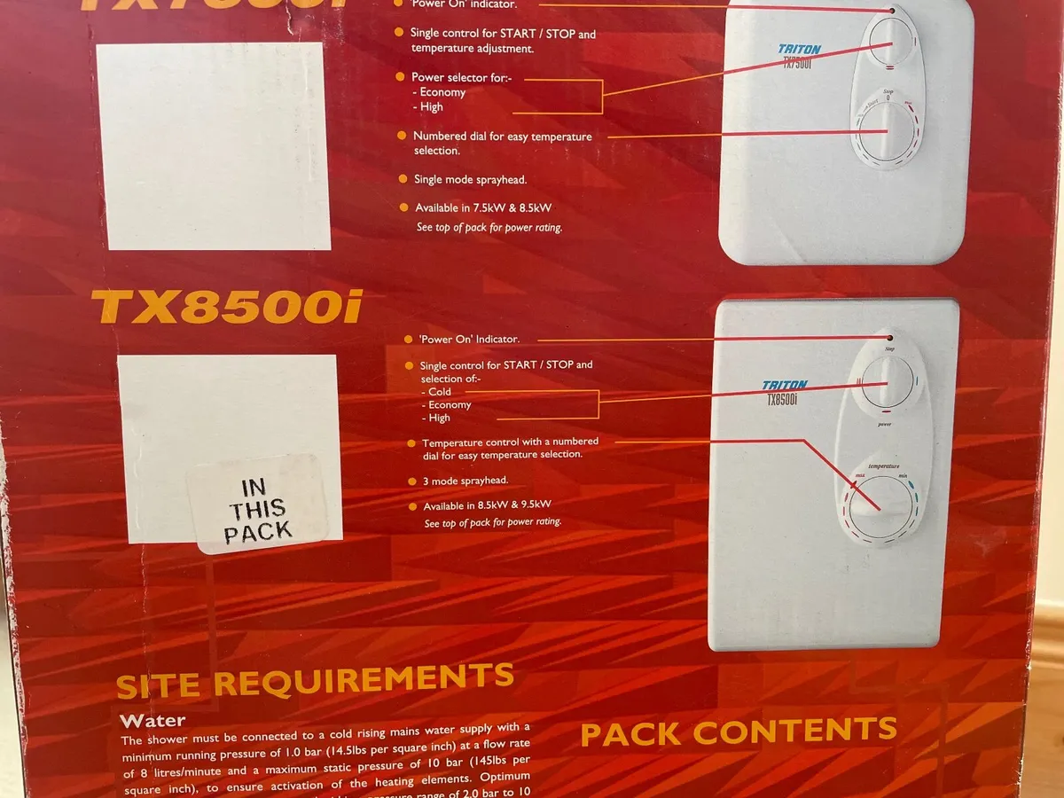 Triton Electric Shower - Image 1