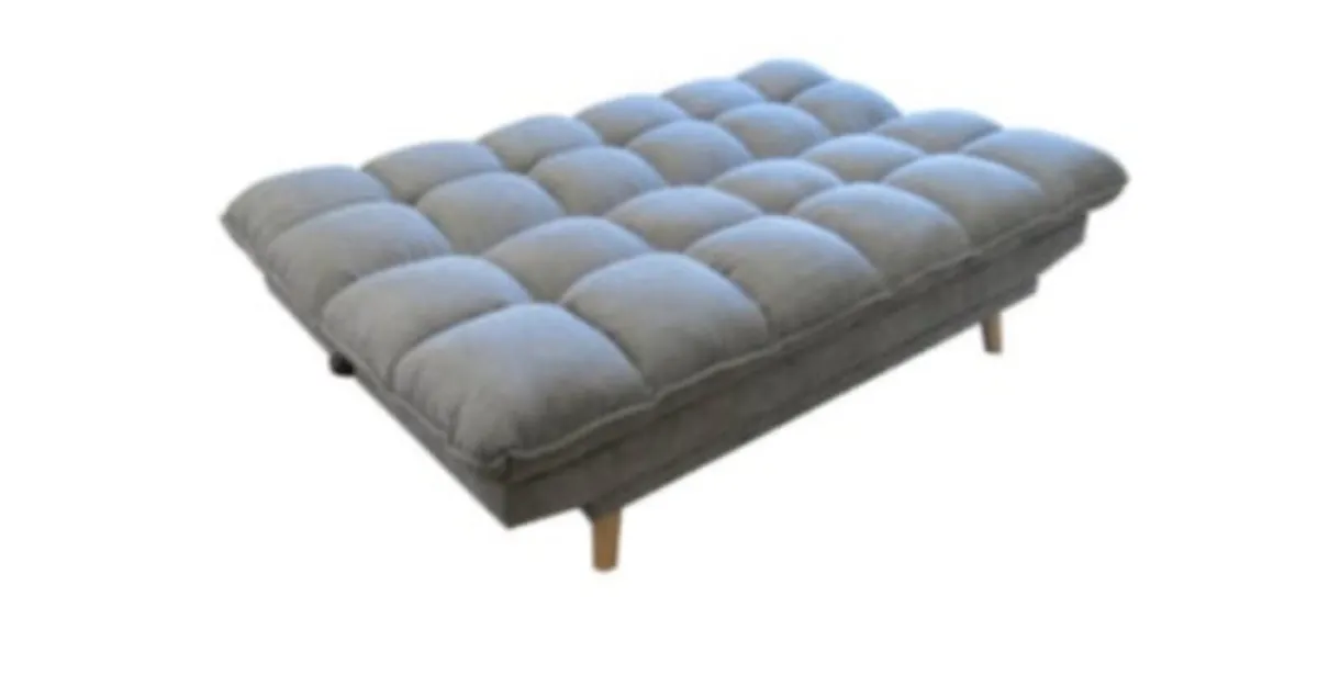 Sale price  Leah design sofa bed  click clack  red - Image 3