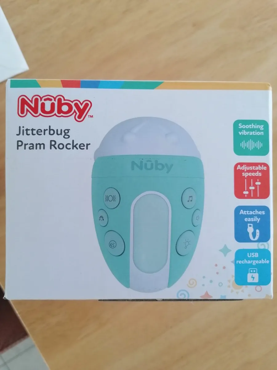 Nuby jitterbug pram rocker - Image 1