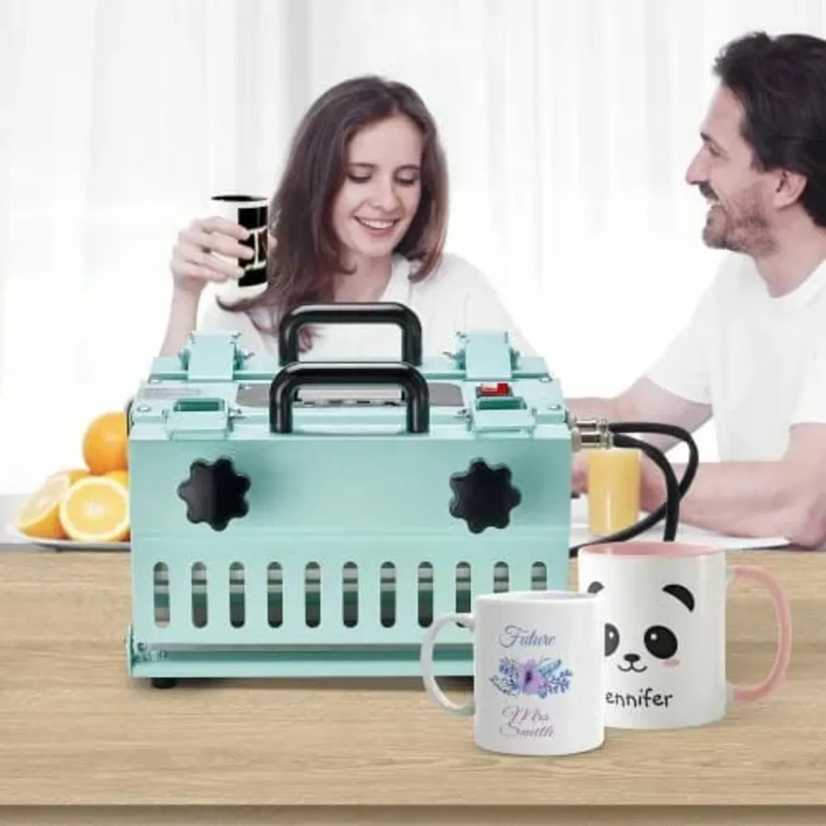 Tumbler Heat Press Machine 2 Station Heaters 311.8 - Image 3