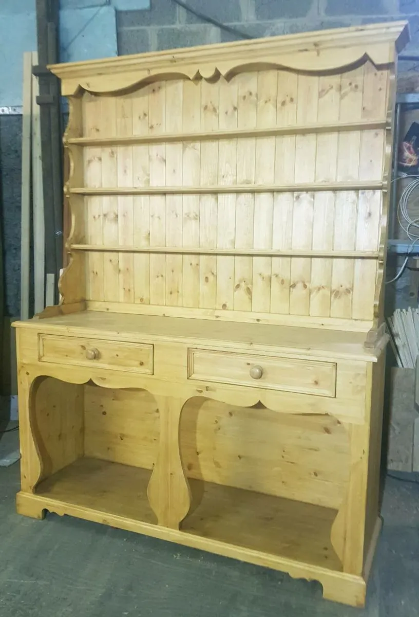 Handmade traditional farmhouse dresser