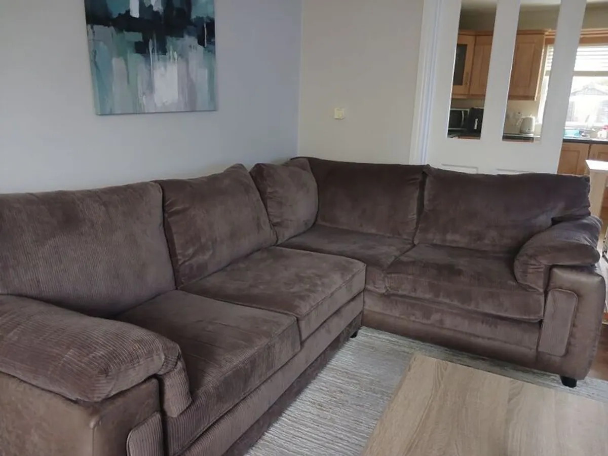 Corner sofa + 2 seater - Image 2
