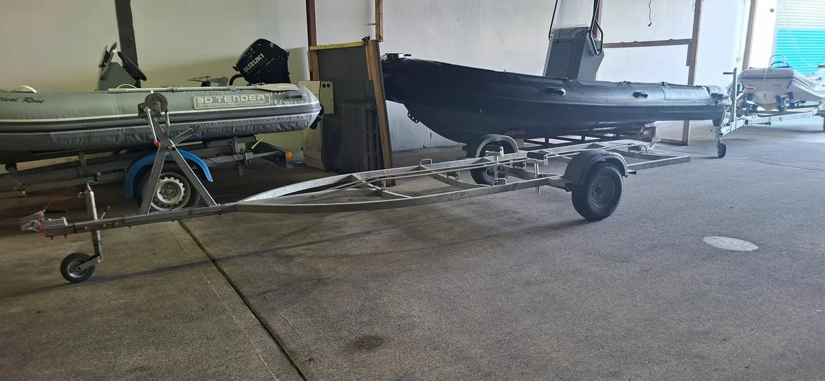Lake boat trailer - Image 1