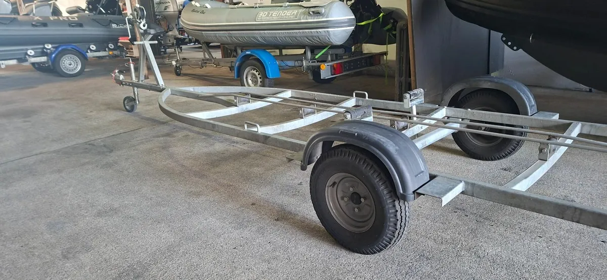 Lake boat trailer - Image 2