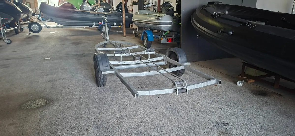 Lake boat trailer - Image 3