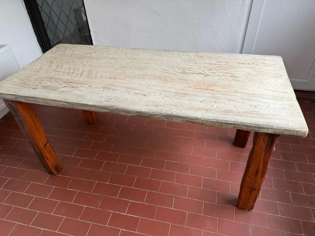 Hand Crafted Table - Image 1