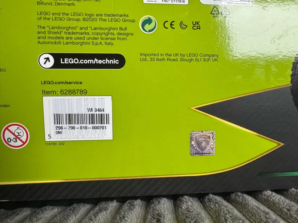 Lego Lamborghini Sián FKP 37 Car Model - Image 2