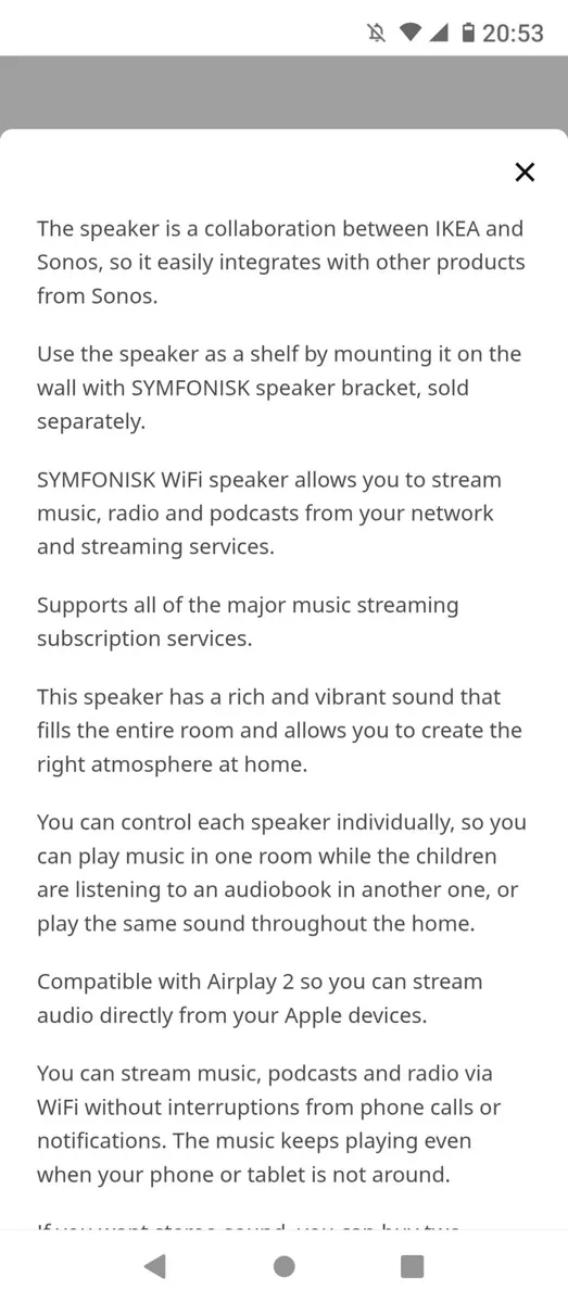 2 symfonisk bookshelf speakers. - Image 2