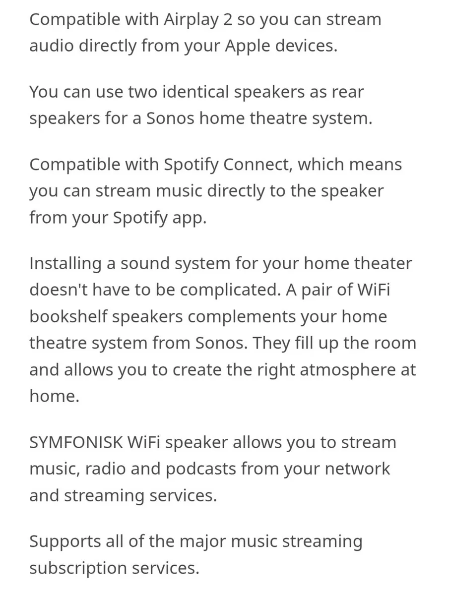 2 symfonisk bookshelf speakers. - Image 4