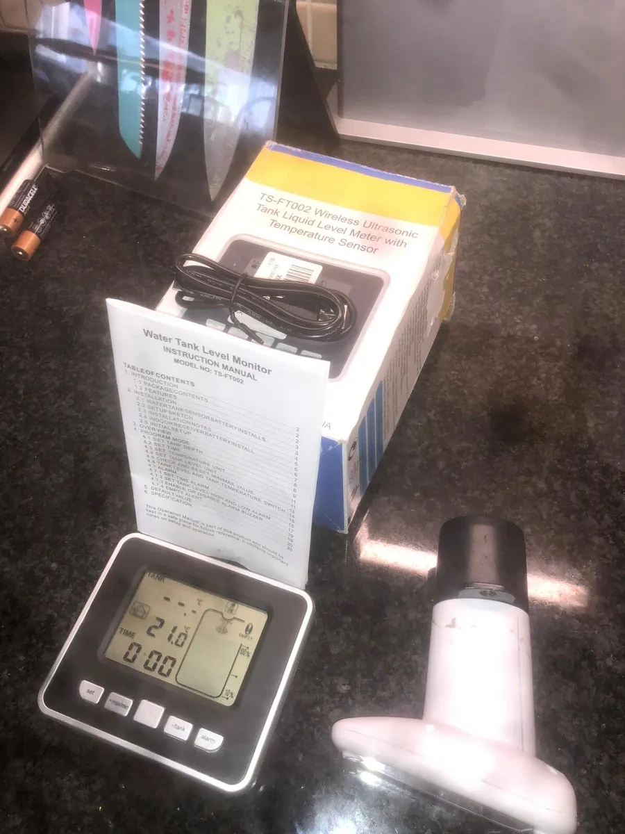 TS-FT002 Wireless Ultrasonic Oil Tank Level Meter - Image 2