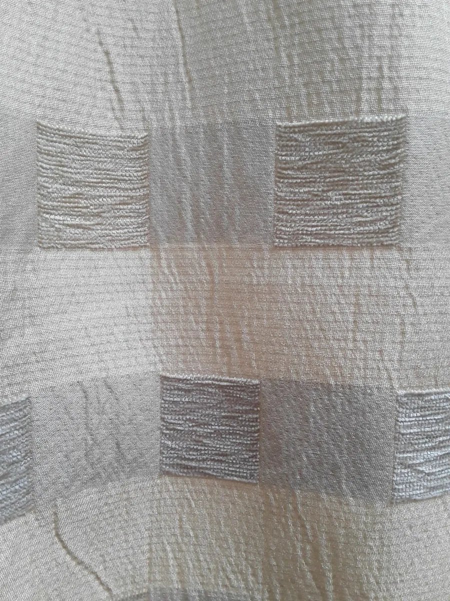 As new lovely tanned coloured large drapes - Image 1