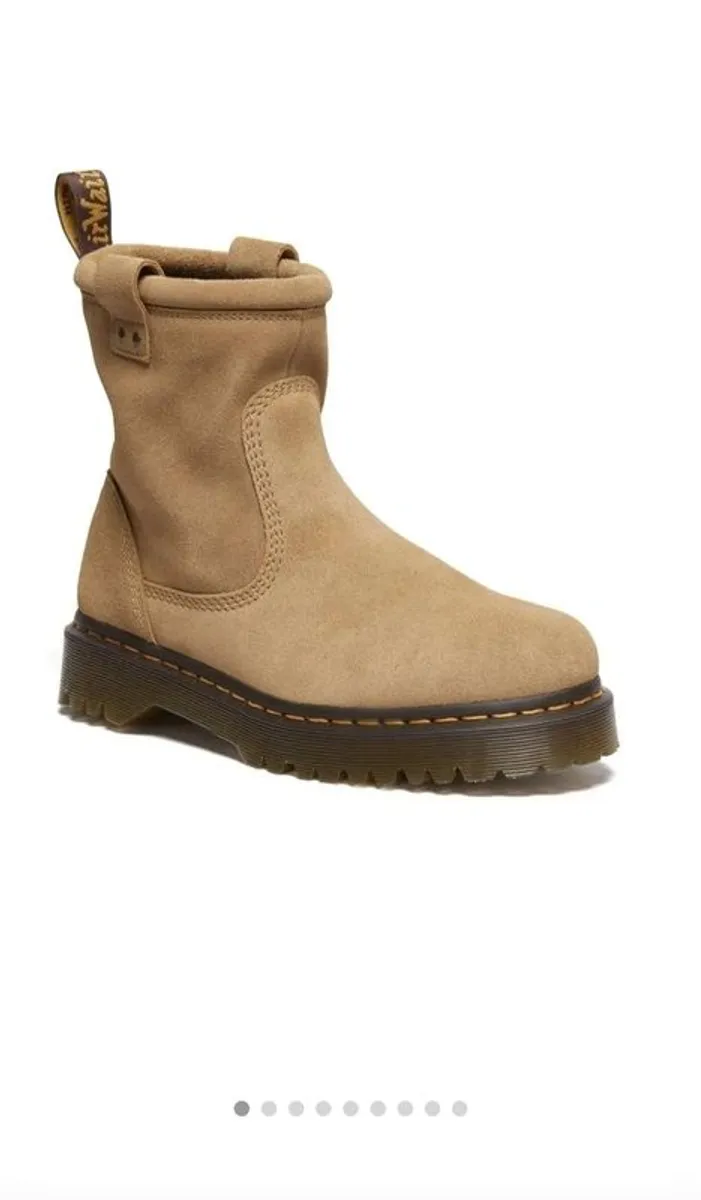 Dr. Martens Anistone Lo Savannah Tan Suede Boots UK 8 - Image 1