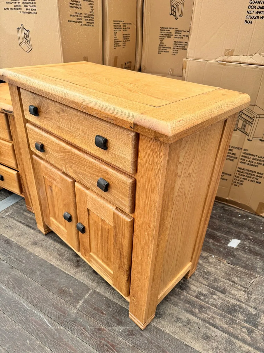 Oak Sideboard New - Image 3