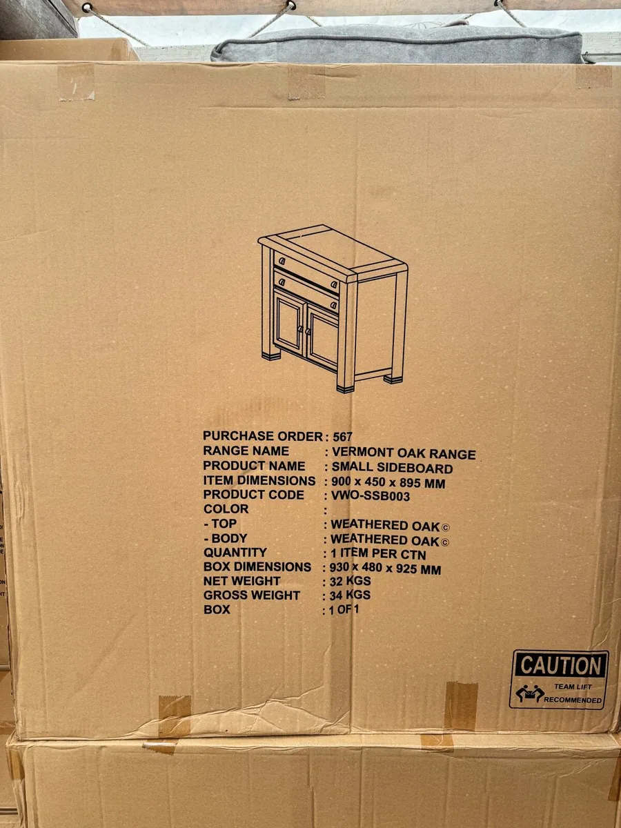 Oak Sideboard New - Image 4