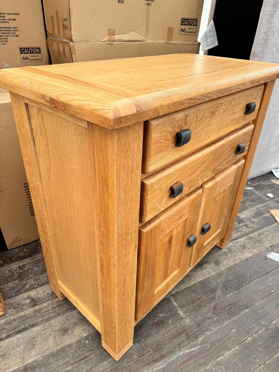 Oak Sideboard and bedroom lockers set - Image 4